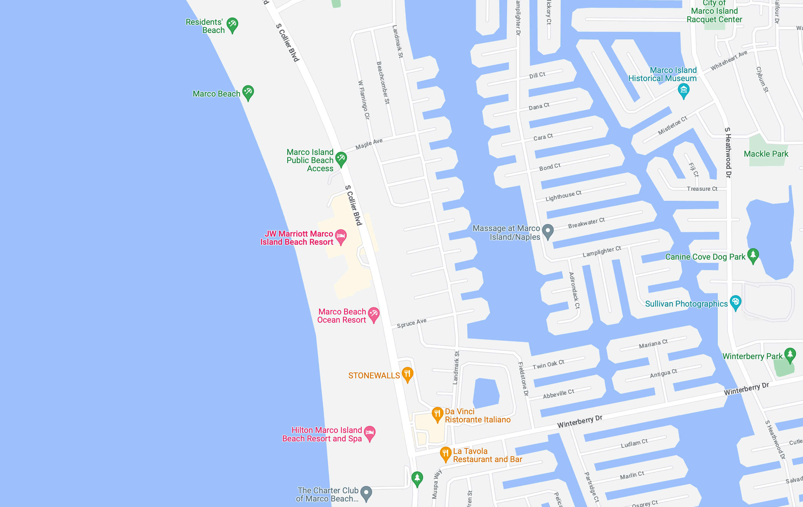 Marco Island Google Maps